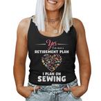Sewing Retirement Tank Tops