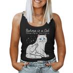 White Cats Tank Tops