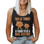 Thanksgiving Pregnancy Outfits Tank Tops