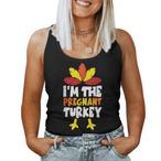 Thanksgiving Pregnancy Outfits Tank Tops