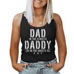 Fathers Day  Daddy In The Sheets Tank Tops