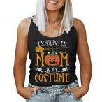 Exhausted Mom Tank Tops