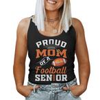 Senior Football Mom Tank Tops