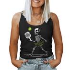 Halloween Pickleball Tank Tops