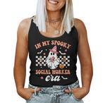 Social Worker Halloween Tank Tops
