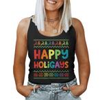 Gay Christmas Tank Tops