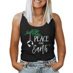 Peace On Earth Tank Tops