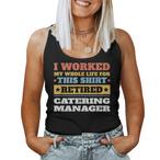 Catering Manager Tank Tops