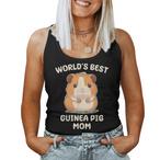 Guinea Pig Mom Tank Tops