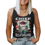 Bowling Alley Operator Tank Tops