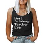 Bacteriology Teacher Tank Tops