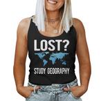 Geography Teacher Tank Tops