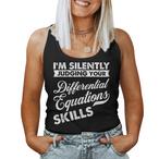 Differential Equations Teacher Tank Tops