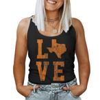 State Of Texas Tank Tops