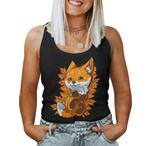 Autumn Leaves Tank Tops