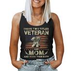 Veteran Mom Tank Tops