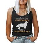Newfoundland Dog Tank Tops