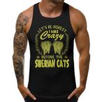 Siberian Cat Tank Tops