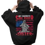Soldier Sister Hoodies