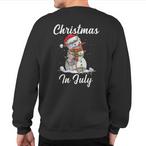 Snowman Baseball Sweatshirts