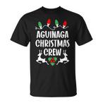 Aguinaga Name Shirts