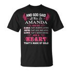 Amanda Name Shirts