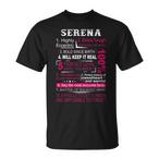Serena Name Shirts