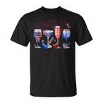 Red Wine And Blue Shirts
