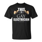 Electrician Gay Pride Shirts