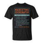 Marketing Coordinator Shirts