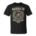 March Name Shirts