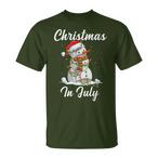 Snowman Baseball Shirts