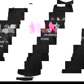 On Wednesday We Were Pink Ghost Breast Cancer Halloween Tank Top