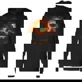 2024 Total Solar Eclipse April 8 Mountain Eclipse Watcher Long Sleeve T-Shirt