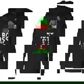 Boss Elf Matching Christmas Long Sleeve T-Shirt