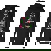 Chemistree Ugly Christmas Tree Sweater Chemistry Science Pun Long Sleeve T-Shirt