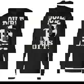 Double Digits Birthday Decorations Boy 10 Soccer 10Th Bday Long Sleeve T-Shirt