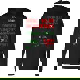 It's Either Serial Killer Documentaries Or Christmas Movie Long Sleeve T-Shirt