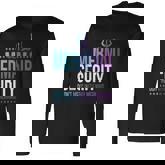 Mermaid Security Dont Mess With My Mermaid Sea Shell Long Sleeve T-Shirt