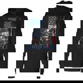 Reel Cool Dad Fishing Fathers Day 4Th Of July Dad Joke Long Sleeve T-Shirt