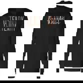 Veterinary Technician Vet Tech Veterinarian Technologist Long Sleeve T-Shirt