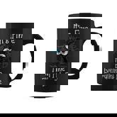 Its Fine Im Fine Everything Is Fine Funny Cat Black Cat  Coffee Mug