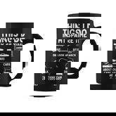 Things I Do In My Spare Time Car Enthusiast Funny Car Guy  Coffee Mug