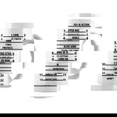Track Your Long Hair Length Check Hair Backprint Coffee Mug
