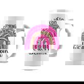 On Wednesday We Wear Pink Rainbow Breast Cancer Fighter Coffee Mug
