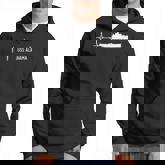 Ekg Heartbeat Uss Alabama Bb60 Battleship Hoodie