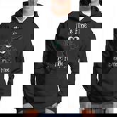 Its Fine Im Fine Everything Is Fine Funny Cat Black Cat  Hoodie