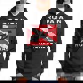 Retro Roatan Honduras Scuba Dive Vintage Dive Flag Diving Hoodie