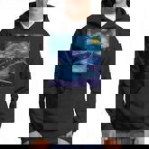 Surrealism Starry Night Whale Shark Hoodie