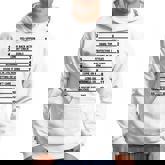 Track Your Long Hair Length Check Hair Backprint Hoodie